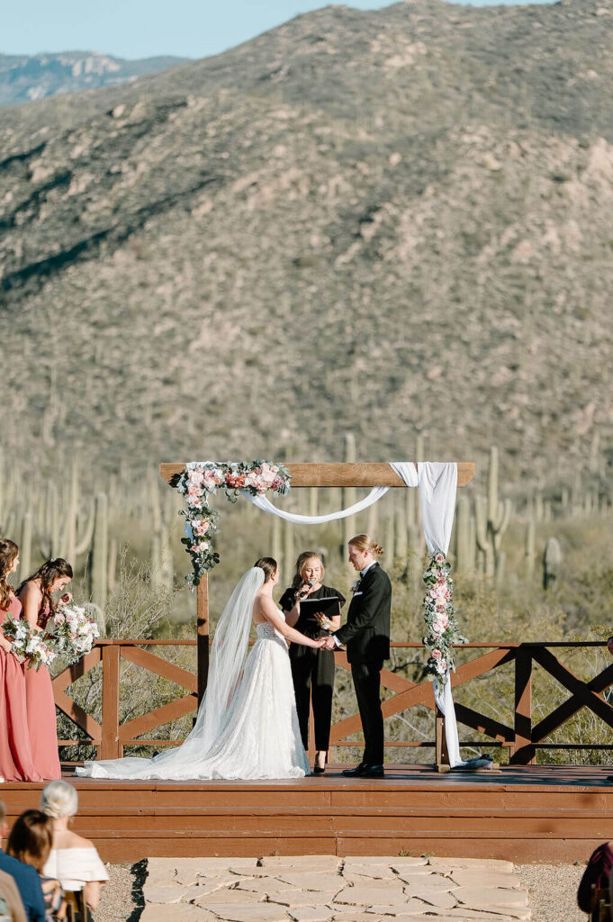 tanque verde ranch wedding ceremony